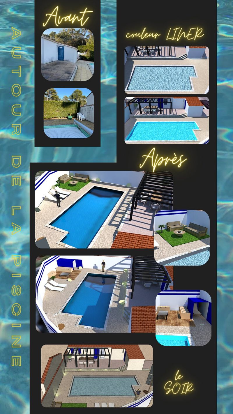 Vue du projet Pool party